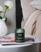 M&SENSE Celestial Cypress Scented Soy Jar Candles, Best Smelling Cedarwood Cardamom Scented Candles 7.05oz 50 Hour Long Lasting Burn, Non Toxic Natural Woody Scent Gifts for Men Women