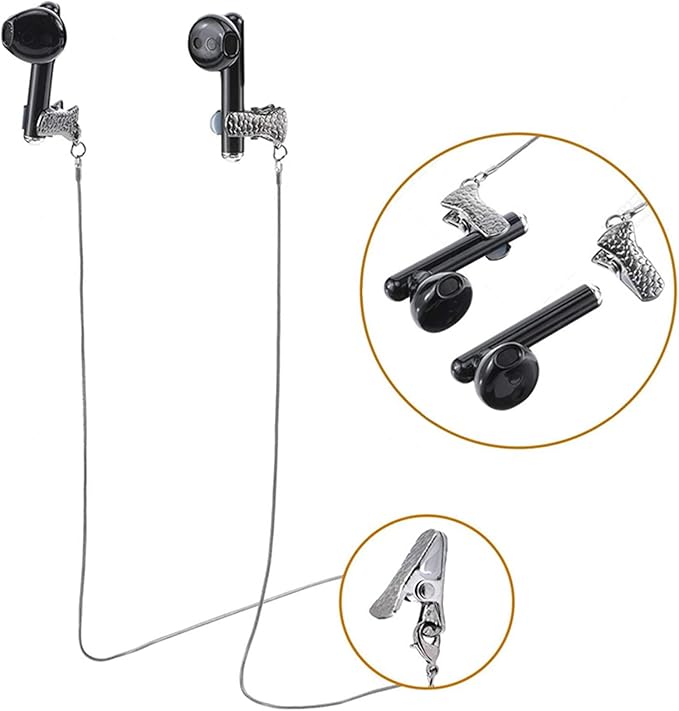 35 Pack Mini Metal Alligator Clips for Crafts Non-Slip Silicone-Coated Retro DIY Badge Small Spring Clips (Black)