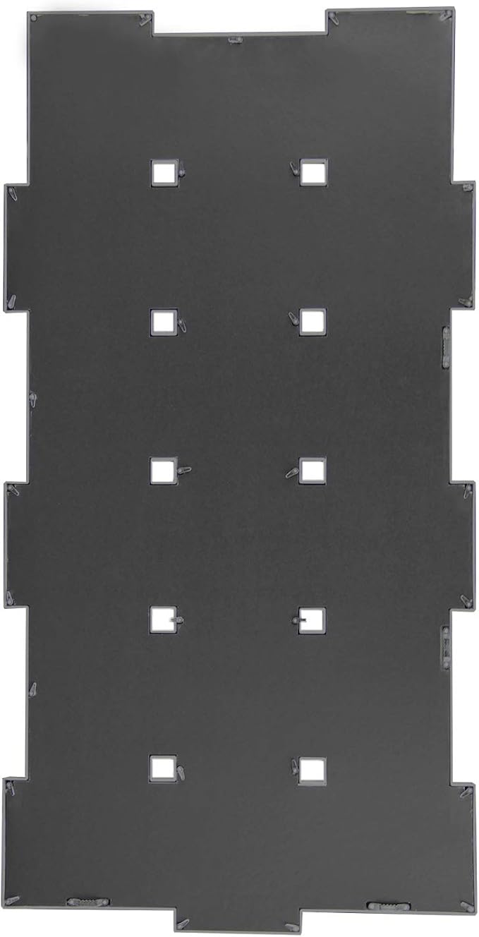 Jerry & Maggie 4X6 Collage Picture Frames for Wall Decor, 18 Opening Collage Wall Hanging for 6x4 Photo, Multi Picture Frame Set with One-piece Design White