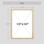 SIGNWIN Framed Tropical and Floral Bright Botanical Preppy Room Decor Pink Decor Digital Art Modern Art Decorative Multicolor Scenic for Bedroom - 12"x16"x4 Natural