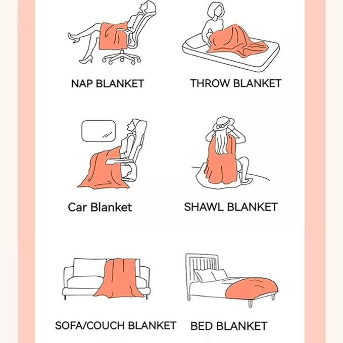 UKELER Camel Faux Fur Throw Blanket 50''x60'' Decorative Shaggy Velvet Blanket Fluffy Cozy Plush Warm Bed Throws for Couch, Sofa, Office, Camping