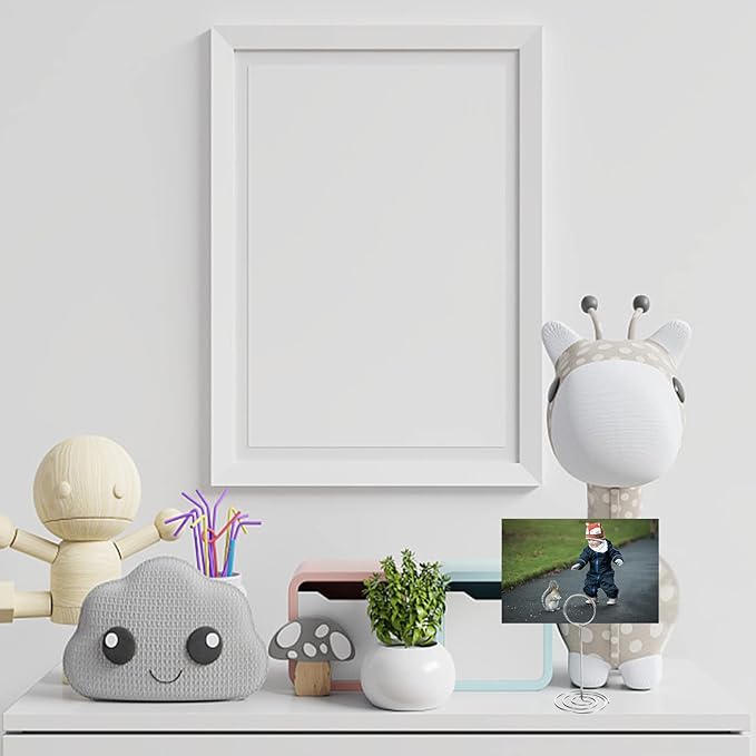 26 PCS Table Number Holder - Table Card Holder Stand Wire Photo Holder with 26 Pcs Floral Table Number Cards, Place Card Holder Stand for Weddings Party Office Paper Memo Menu Note Clips