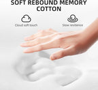 BABUR Car Headrest Pillow for Driving - Travel Neck Pillow Memory Foam for Neck Pain Relief