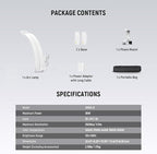 NEEWER Basics 29" Half Moon Nail Light for Desk, 36W Foldable Nail Tech Table Arc Lamp, LED Manicure Half Ring Light with Phone Holder for Makeup Beauty Tattoo Overhead Video Recording, HM02-D