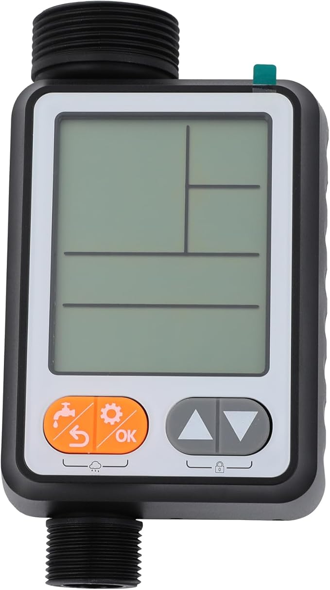 Self-Watering Wall-Mounted Planter, Vertical Garden Planter Set with 18 Pots, Stackable Plant Grow Pots with Electronic Timer for Growing Veggies, Fruits, Herbs, Flowers.