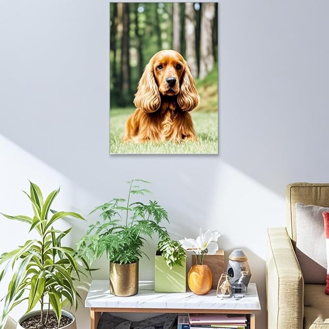 Personalized Photo to Canvas Print - Canvas Prints With Your Photos on Custom Wall Art for Bedroom, Living Room, Wedding Baby Pet Family Picture Framed Wall Art (28" W x 40" H)