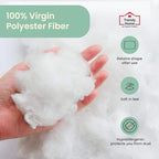 Trendy Home 20x20 Throw Pillow Insert (Set of 2, White) Bed and Couch Pillows Stuffer Hypoallergenic, Decorative Home Indoor Outdoor Sofa Pillow Filler (Machine Wash, 2 Pack)