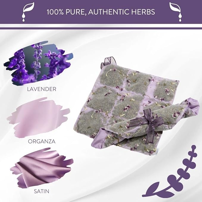 Sonoma Lavender Dried Lavender Sachet Liner for Drawers and Closets, Natural Air Freshener for Home, Suit Case, Bag, Room, and Closet