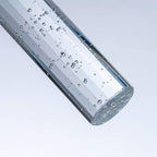 Set of 2 Pendant Lights for Kitchen Island, White Light, Black Crystal Linear Pendant Lighting, Bar Corner LED Light Fixture