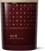 Skandinavisk JUL 'Christmas' Scented Candle, Special Edition, Scent Notes: Baked Gingerbread, Winter Cloves and Spiced Oranges, Vegan Formula, 7.0 oz.
