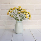 YANLING 6 Pack White Vase for Decor Ceramic Vase for Flowers, Small Bud Vases for Home Decor White Flower Vase, Boho Vases Dried Flowers Vases