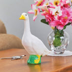 Fox Valley Traders Gaggleville Desktop Goose 7" H Statue