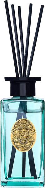 M&SENSE 6.3 oz Large Reed Diffuser Set | Linen Breeze Scent Oil Diffuser with Sticks | Hotel Collection Non-Toxic Essential Oil |for Bedroom Bathroom Living Room