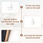 Aurlan Tropical Beach Sunset Framed Wall Art(16"x24"), 3PCS Coastal Ocean Island Canvas Artwork, Vintage Seascape Landscape Scenery Decor Prints for Office Home