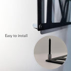 AIM & GGKK 4 Pack Black Abstract Wall Art Décor, Minimalist Décor Single Line Art Wall Decorations for Living Room Bedroom Bathroom Study (Size 17 x 11.8'')