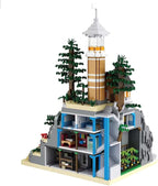 Architecture Island Cave Lighthouse Micro Building Blocks Sets（5686PCS）- Building Block Model Gifts and Unique Collectibles Suitable for Children and Adult Creative Enthusiasts