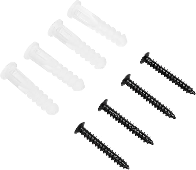 Amazon Basics Rectangular Wall Mount Mirror With Peaked Trim, Black, 16 x 20 inch