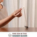 Folkulture Incense Stick for Home | Pack of 75 (8") Insence-Sticks for Meditation with 45 Mins Burn Time | Organic Insence Aromatherapy Inscents | Non Toxic Citrus Inscent-Sticks for Gifts for Women