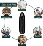 AROMAPLAN Authentic Plug in Waterless Diffuser - Up to 500 Sq. FT Coverage - Nanotechnology Plug in Oil Diffuser for Essential Oils -for Home and Office - Wall Silent & Waterless Oil Diffuser (Black)