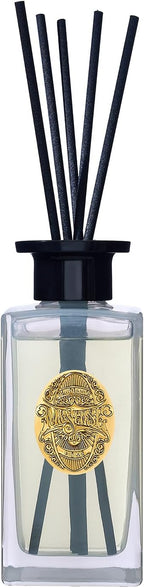 M&SENSE 6.3 oz Large Reed Diffuser Set | Creamy Vanilla Scent Oil Diffuser with Sticks | Hotel Collection Non-Toxic Essential Oil |for Bedroom Bathroom Living Room