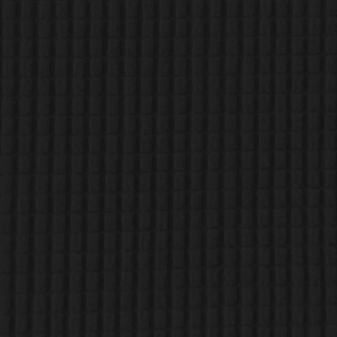 Easy-Going 4 Pieces Oversized Recliner Stretch Sofa Slipcover Sofa Cover Furniture Protector Couch Soft with Elastic Bottom Polyester Spandex Jacquard Fabric Small Checks Black X-Large