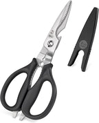 Cangshan 503343 9-inch Heavy-Duty Come-Apart Kitchen Shears with Guard