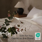 EP Mode Warm Weight Wool Comforter for Winter, Purely Natural Duvet Insert, 100% Australian Wool Filling (400GSM, Size Twin)