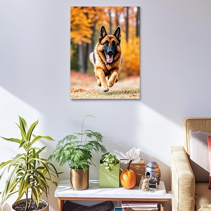 Personalized Photo to Canvas Print - Canvas Prints With Your Photos on Custom Wall Art for Bedroom, Living Room, Wedding Baby Pet Family Picture Framed Wall Art (20" W x 24" H)