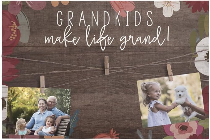 Sincere Surroundings TWP1004 Grandkids, Gray