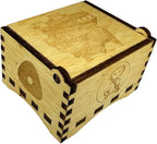 Youtang Music Box Engraved Wooden Gifts Mini Musical Box Play Dreaming for Birthday/Anniversary/Valentine's Day/Christmas (Wind up, Brown)