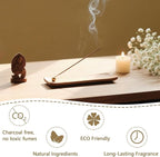 Sandalwood Incense Sticks Aromatic Sticks (100 Gm Pack + Free Holder) Organic, Low Smoke, Yoga, Meditation Relaxation, Aromatherapy (100 Gm, Sandalwood)
