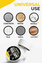 Heavy Duty Double Sided Rug Tape [2"x100yd] Rug Pad Gripper for Hardwood Floors, Vinyl, Area Rugs, Tiles, and Concrete, Two Sided Tape Heavy Duty Carpet Tape, Strong Double Sided Carpet Tape