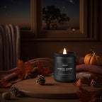 Fall Candle - Harvest Season Scented Candles, Fall Soy Candle for Home Decor, 7 oz Natural Soy Wax – Long-Lasting Autumn Candles, Aromatherapy Gift for Women & Thanksgiving, 7oz