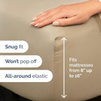 Twin XL Size 3 Piece Sheet Set - Comfy Breathable & Cooling Bed Sheets Set - Hotel Luxury Bedding for Women, Men, Kids, Teens, Boys & Girls - Deep Pockets, Ultra-Soft, Wrinkle Free - Oeko-Tex - Beige