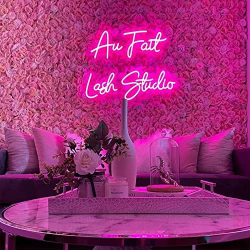 Custom LED Neon Signs for Bedroom Wall Decor Personalized Neon Signs for Wedding Birthday Party or Bar Logo(Extra Large Size: 50"-60")