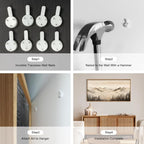 Nature Misty Forest Framed Canvas Wall Art Set, Foggy Landscape Wall Decor, Watercolor Pine Tree Wall Painting, Large Mountains Art Print for Living Room, Bedroom, Office - 20"X40"