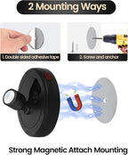 Cordless Spotlight Battery Powered, Indoor Plant Spot Light, Rechargeable Picture Lights with Remote, LED Accent Lighting, Dimmable Display Uplight for Tree Dartboard Decor Painting Art Photo