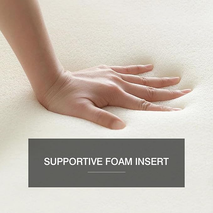 BALAPET 3-in-1 Adjustable Height Wedge Pillow, 7" Height Leg Knee Pillow for Side Sleepers & Aligns Spine, Supportive Bolster Pillow for Pregnancy Relieves Pressure Hip Leg Elevation, 26", White