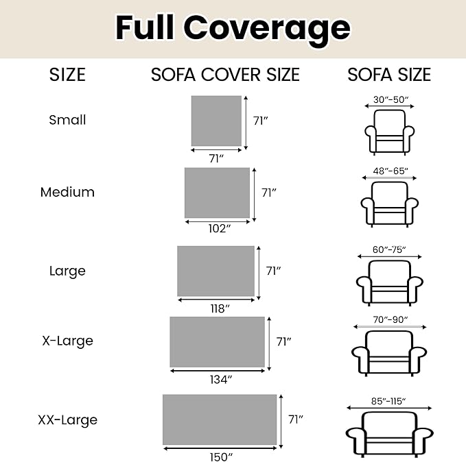 Couch Cover with Tassel for Armchair Washable Stain-Resistant, Pet-Friendly Sofa Cover Thick Soft Chenille Protector Sofa Slipcover for Dogs & Kids, Grey 71"x 71"