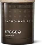 Skandinavisk Hygge 'Cosiness' Scented Candle, Special Edition, Scent Notes: Black Tea and Mint Leaves, Dried Apples and Baked Cinnamon, Vegan Formula, 2.3 oz.