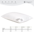 Downright 233 Thread Count 30 oz Astra LikeDown Pillow, 20" x 30", Queen 20 x 30