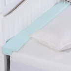 HOMBYS Pillow Wedge for Headboard Gap Close The Gap 0-6", Cut to Fit Gap Filler for King Queen Twin Bed, Wedge Sleeping Pillow, Foam Bed Mattress Gap Filler, 78.7"x6"x3"