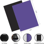 Purple Magnetic Picture Frame 4X6 for Refrigerator 10 Pack,Photo Magnets Sleeves