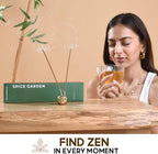 Folkulture Incense Sticks | Set of 6 (120) Fall Incense Sticks with 45 Mins Burn Time | Non Toxic Pumpkin Spice Inscents, Organic Vanilla Incenses | Slow Burning Fall Scents for Home | Fall Essentials