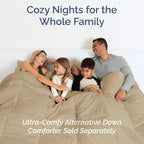 King Size 4 Piece Sheet Set - Comfy Breathable & Cooling Bed Sheets Set - Hotel Luxury Bedding for Women, Men, Kids, Teens, Boys & Girls - Deep Pockets, Ultra-Soft and Wrinkle Free - Oeko-Tex - Beige