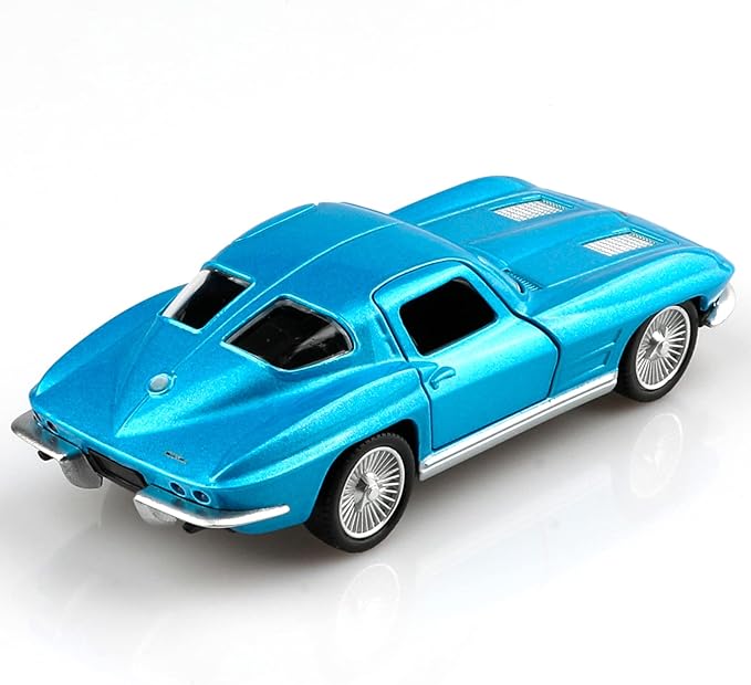 1/36 Scale 1963 Chevy Corvette Diecast Cars Models,Pull Back Vehicles Toy Cars,Cars Gifts for Boys Girls