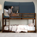 LEEDOR Bed Tent Dream Tents Bed Canopy Shelter Cabin Indoor Privacy Warm Breathable Pop Up Twin/Full/Queen for Kids and Adult Patent Pending(Mattress Not Included)