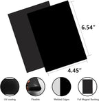 Black Magnetic Picture Frame 4X6 for Refrigerator-30 Pack,Black Photo Magnets Sleeves