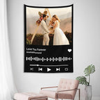 Custom Tapestry For Wall Bedroom Custom Backdrop Personalized Image Text Photo Customized Funny Tapestry Banners And Signs Song Vertical Tapestrys