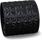 ARNIS Modern Planter Pots, Set of 2 Large Planters with Stand, Decorative Planters, Metal Pots with Drainage Holes for Living Room, Office, Garden or Balcony, 10.5 &12.25 Inch, Matte Black